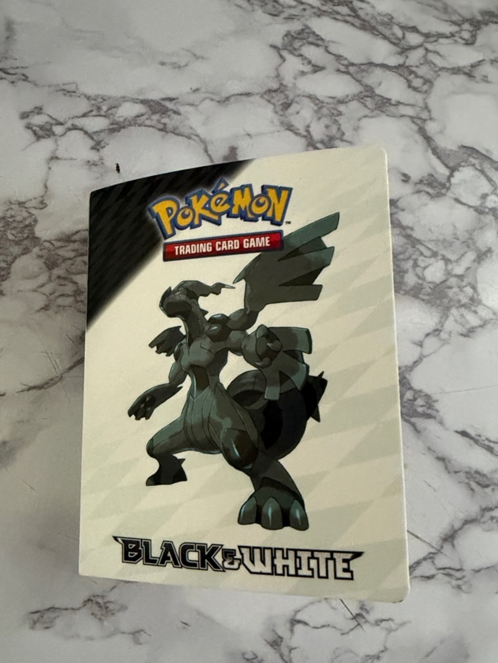 Pokémon Trading Card Game Black & White Card Holder with 30 Sleeves